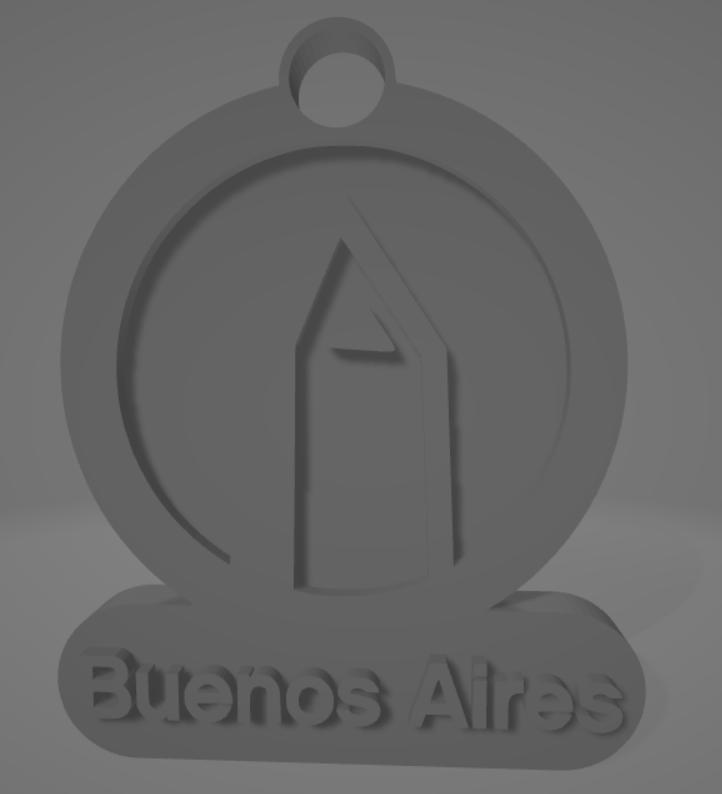 Llavero de Buenos Aires - Obelisco