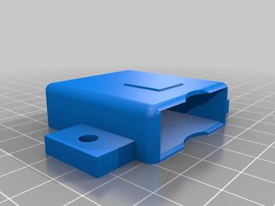 SD card reader extension holder for 2020 aluminium extrusions