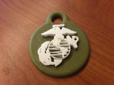 USMC Keychain
