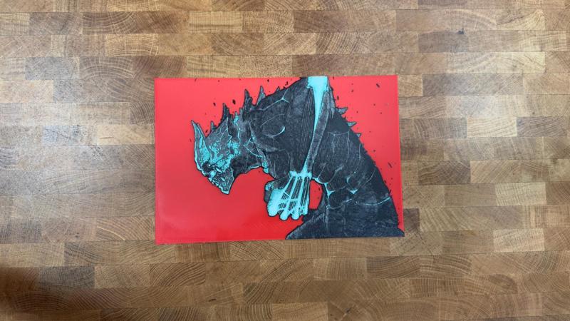 Kaiju #8 Cover Photo - HueForge