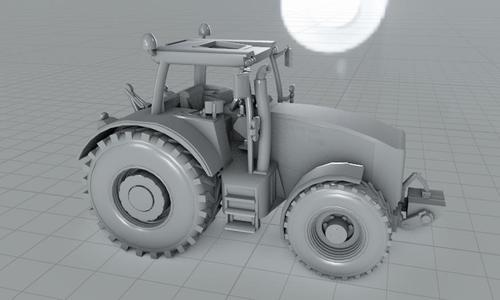Massey Ferguson MF 8690 tractor model