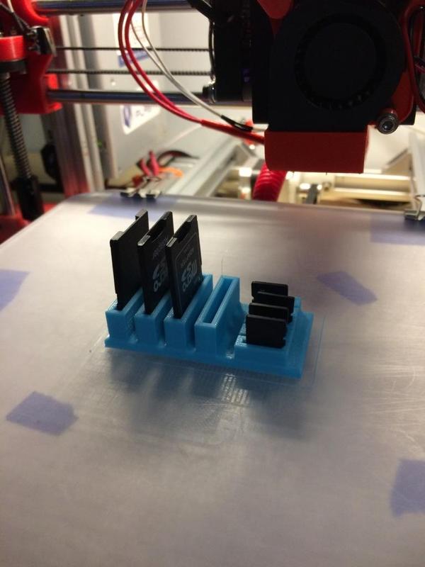 Simple SD card holder