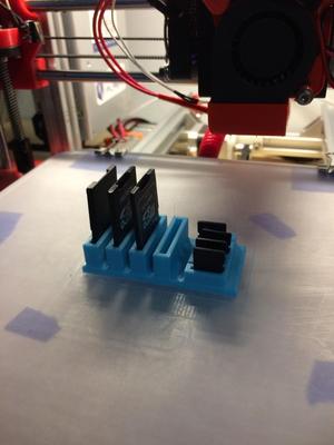 Simple SD card holder