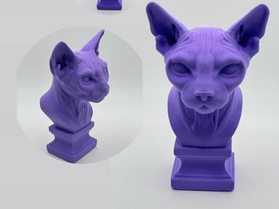 Sphynx Cat Bust 