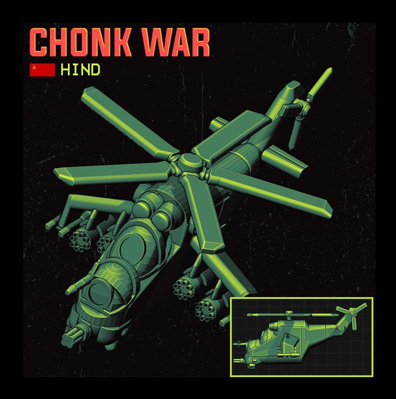CHONK WAR - MI-24 HIND
