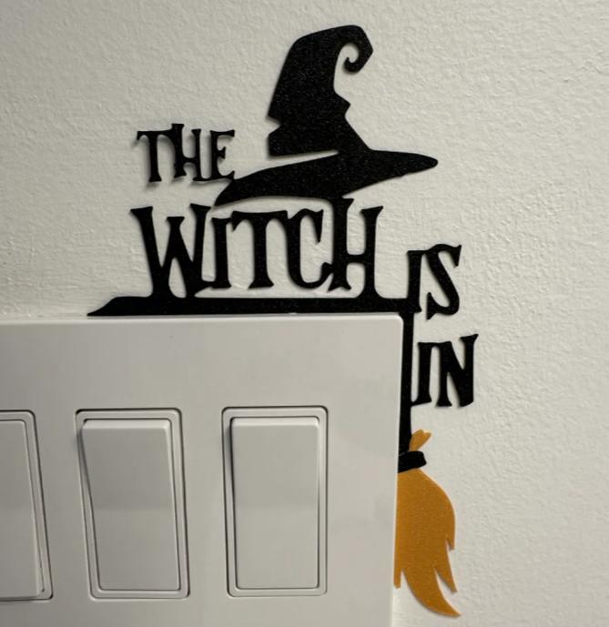 Halloween - Witch Door Decor