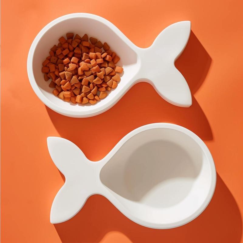 Fish Tail Pet Bowls