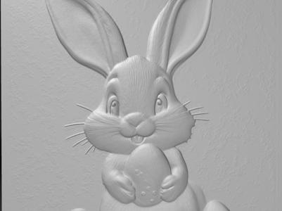 Easter Bunny with Egg 