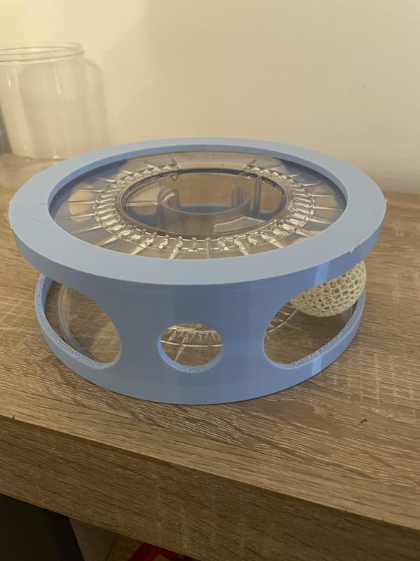 Recycled Spool / Toy with ball for Cats and Dogs 2