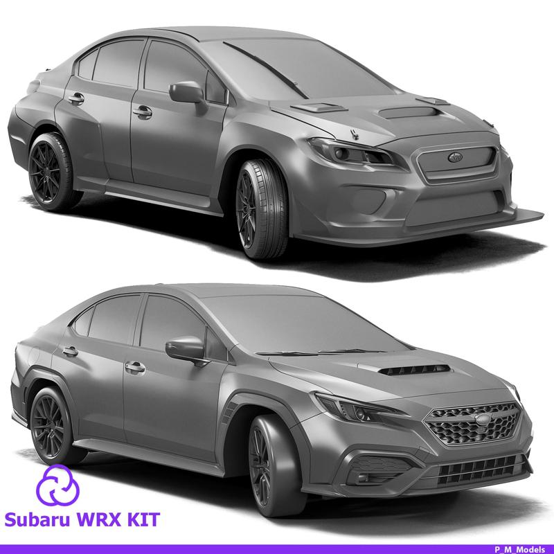 Subaru WRX kit printable