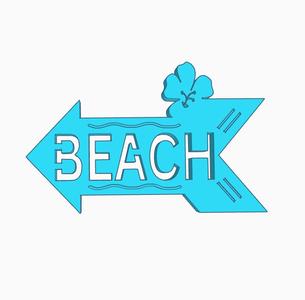 Beach Sign