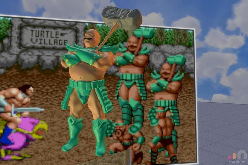 Bald guy from Golden axe.