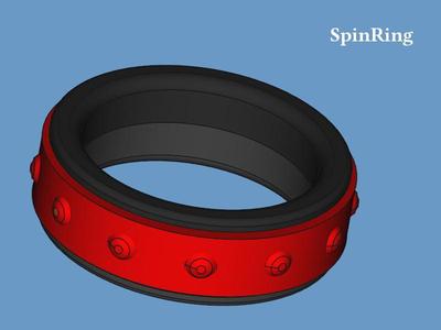 SpinRing (spinning fidget ring)