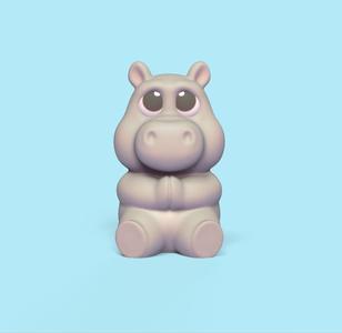 Sitting Hippo