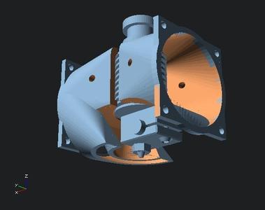 V6 screwless fan shrouds