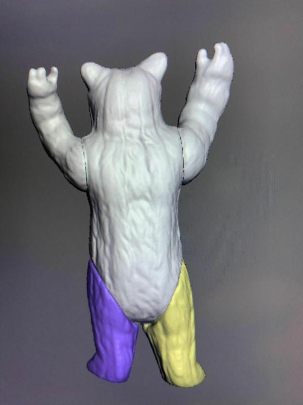 star wars ewok teebo .obj .stl vintage kenner la guerra de las galaxies