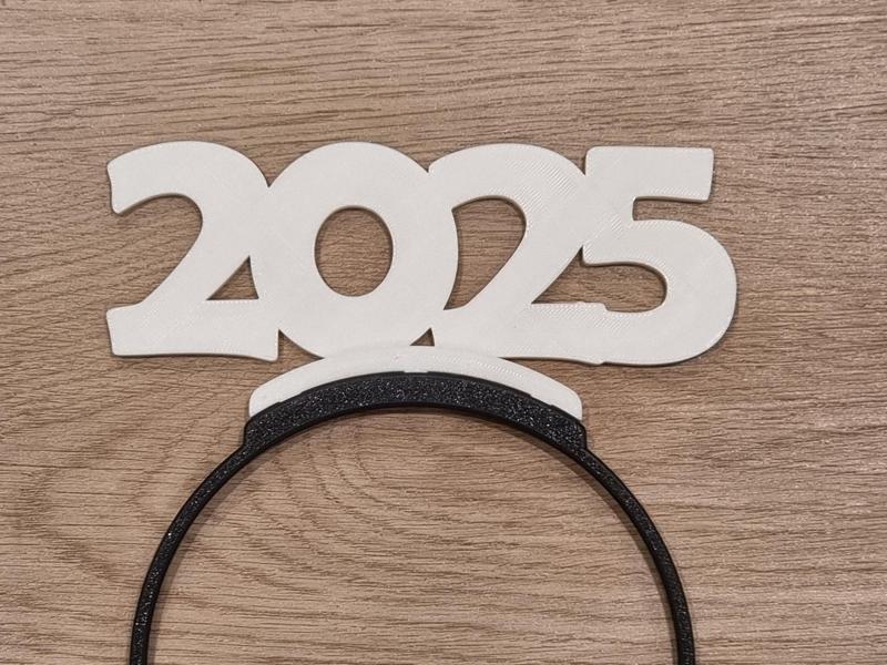 2025 - Happy New Year Hairband - Alice band