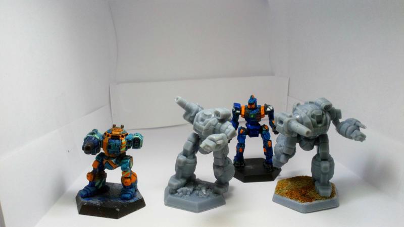 URW-100A Urban Warrior - 50t medium mech