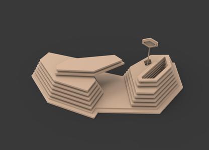 Arctic Monkeys Tranquility Base Hotel & Casino Model - 3MF