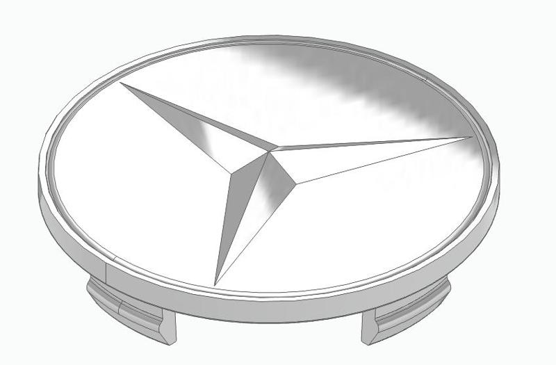 Mercedes Benz Center Cap