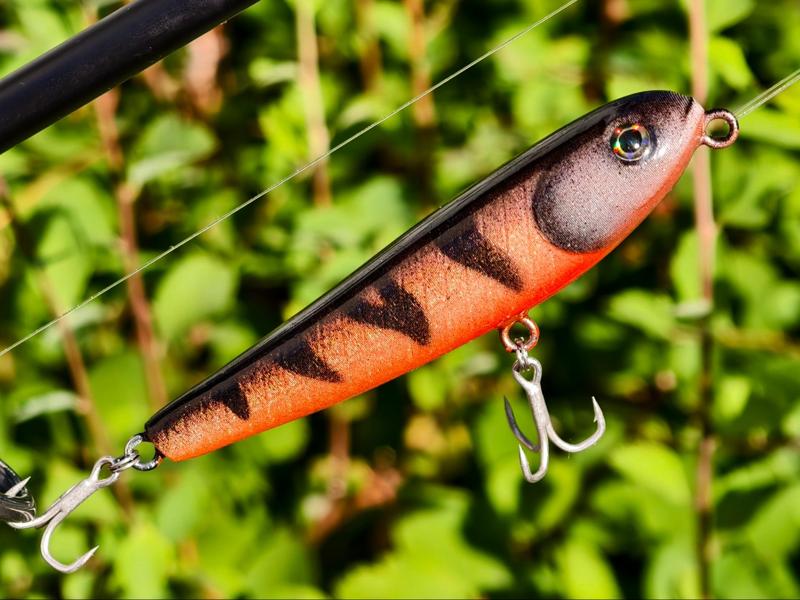 Print->Knot->Fish! Easiest Topwater fishing lure