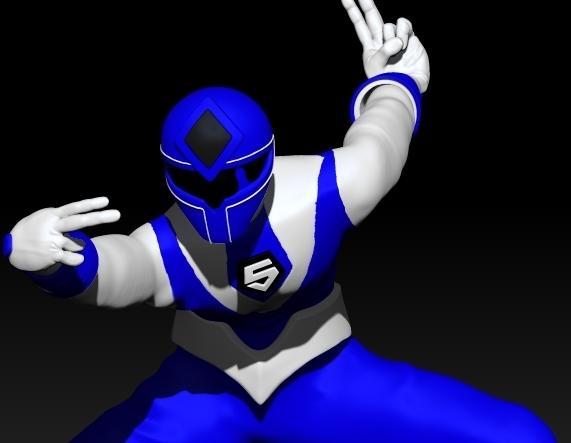 MASKMAN (BLUE) 3d model