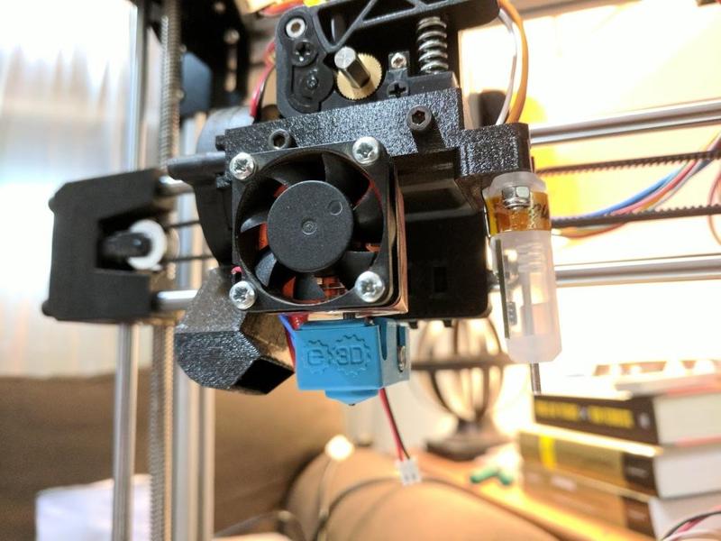 Mount for E3D V6, Blower, and BLTouch