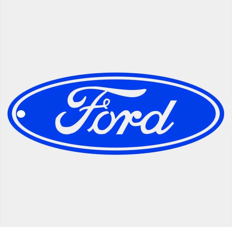 Keychain of the Ford Logo