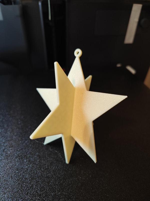 Christmas hanging star