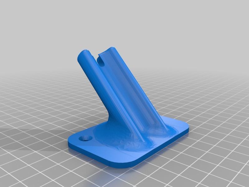 HTC Vive controller wall mount - Wide single with hole for cable