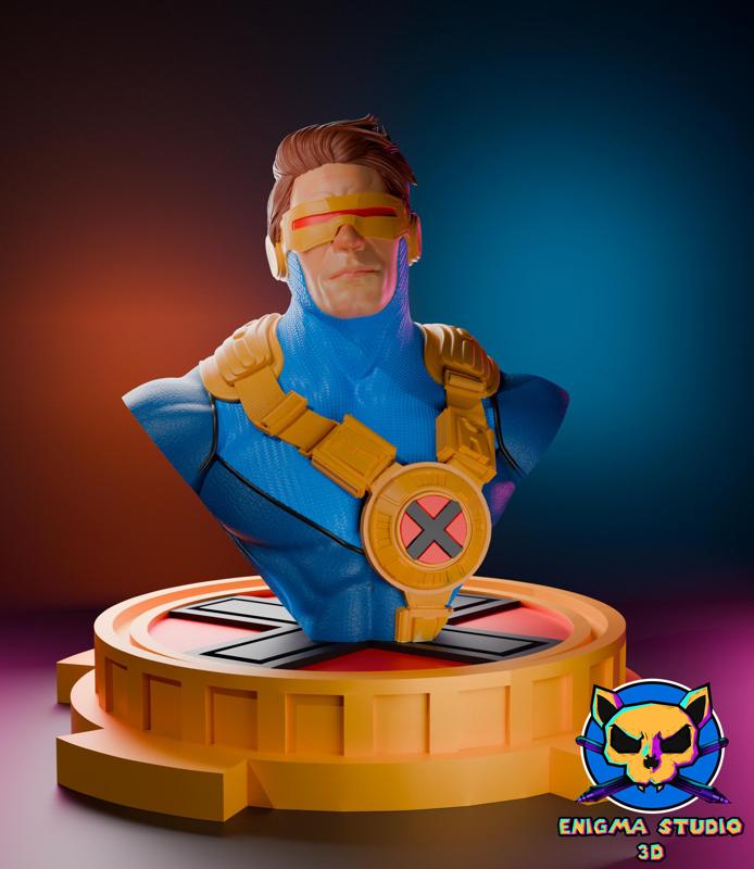 CYCLOPS X-MEN ( BUST - FAN ART)