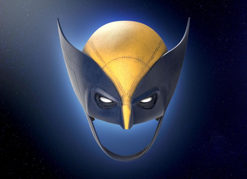 Wolverine mask cowl deadpool 3 3d print model
