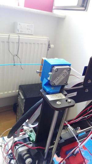 Bowden Extruder Motor Mount CTC Prusa i3 Clone