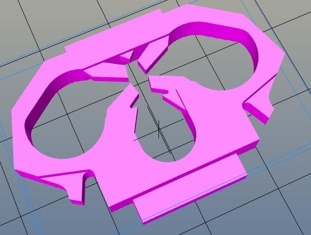 Clip cover citroen visa, Agrafe capot citroen visa