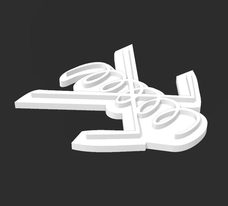 Rama  Reiki symbol wall art