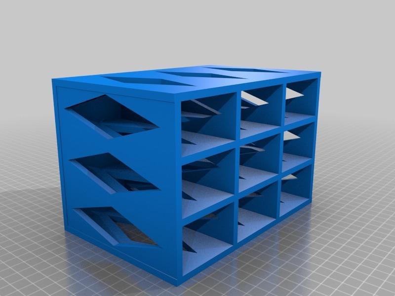 Nine Drawer Storage Cabinet (plastic saver) remix
