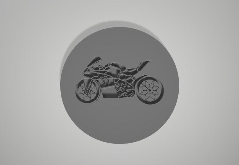 Motorcycle coasters