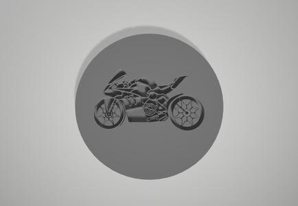 Motorcycle coasters