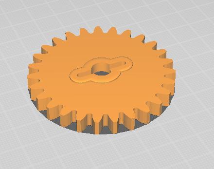 OIL PUMP GEAR 27T KTM