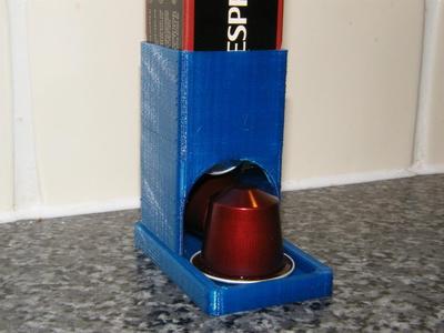 Nespresso Coffee Capsule Dispenser (parametric)