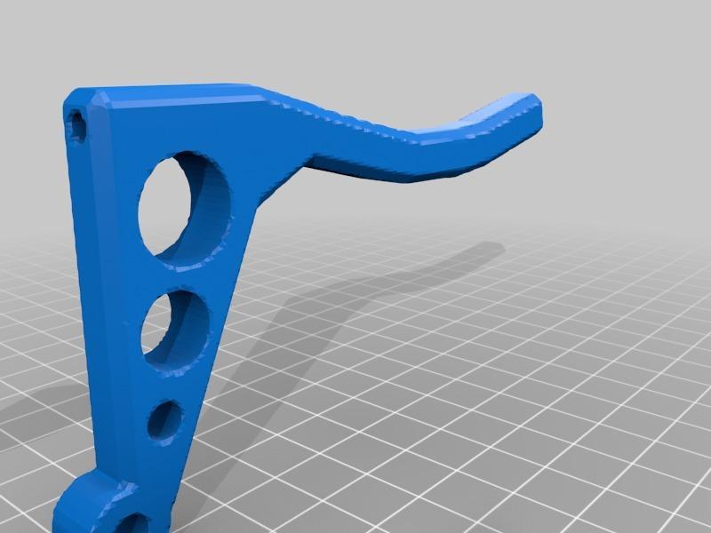 Animatronic lever for Bowden cable