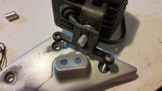 Aux lights bracket for BMW vehicles