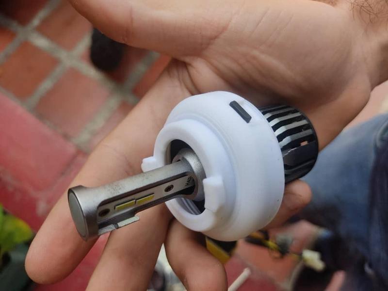 spare motorcycle adapter H4 headlight