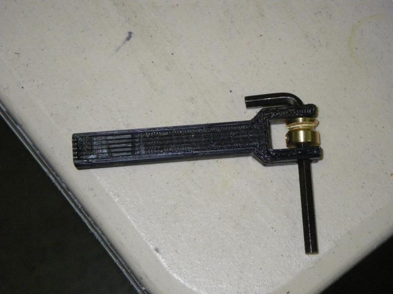 Worm Gear Lathe Tool