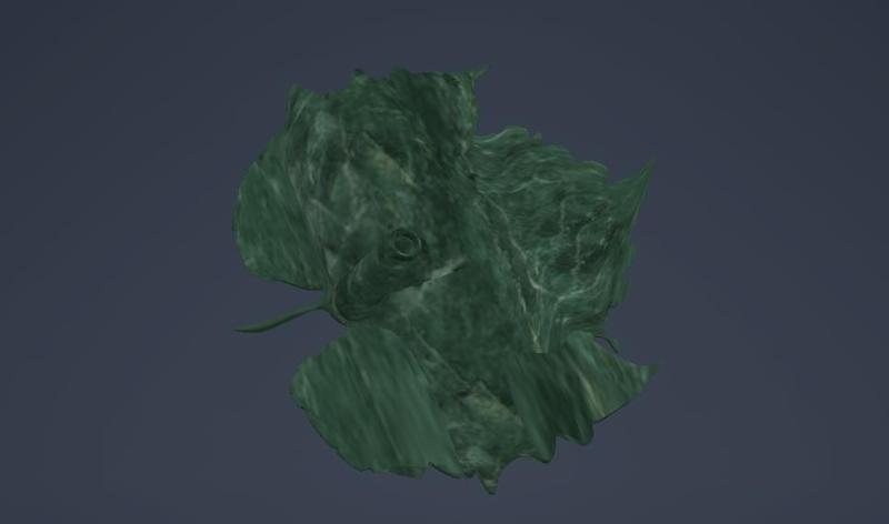 GRAPE LEAF INCENSE HOLDER/BURNER INCENSO SUPORTE