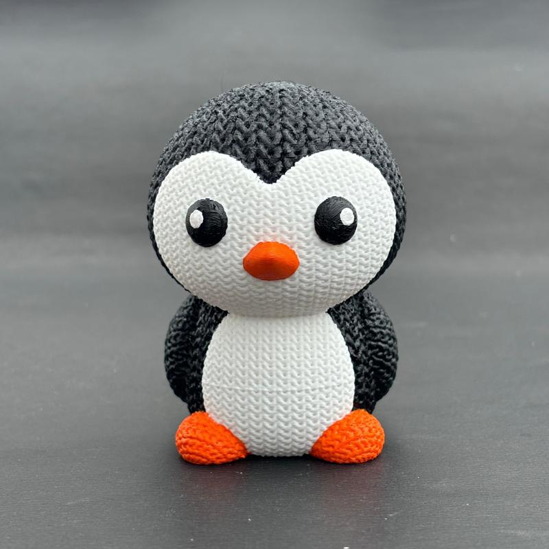 Knitted Penguin