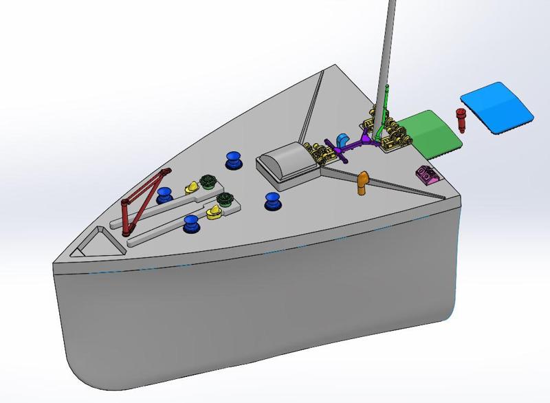 TITANIC DETAIL UP 1/400 SCALE FORECASTLE UPGRADE SET