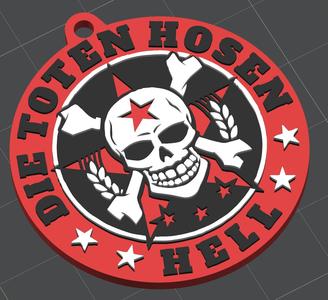 Die Toten Hosen Keychain hell