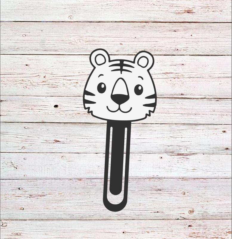 BookMark Tiger Cute Kawaii