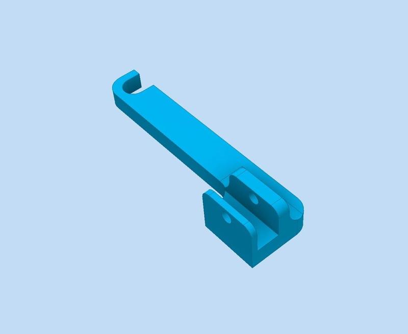 Hotbed wire holder for Tronxy p802ma